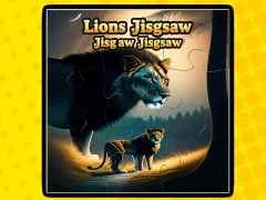 თამაში Lions Jigsaw Jigsaw ონლაინ