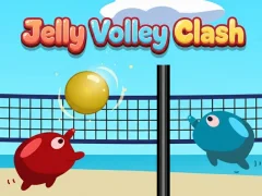 თამაში Jelly Volley Clash ონლაინ