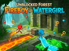 თამაში განბლოკილი Forest Fireboy და Watergirl ონლაინ