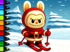 თამაში Easy Coloring Labubu Time ონლაინ