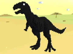 თამაში Dino T Rex 3D Run ონლაინ
