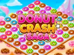 თამაში Donut Crash Saga ონლაინ