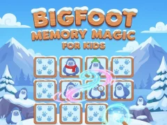 თამაში Bigfoot Memory Magic ბავშვებისთვის ონლაინ