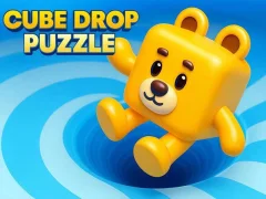 თამაში Cube Drop Puzzle ონლაინ