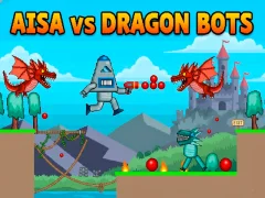 თამაში Aisa Vs Dragon Bots ონლაინ