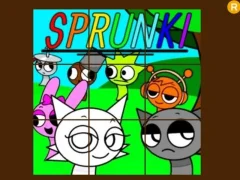 თამაში Sprunki Sliding Puzzle ონლაინ