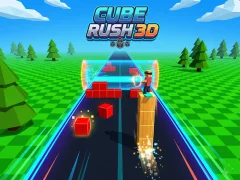 თამაში Cube Rush 3D ონლაინ