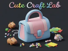 თამაში Cute Craft Lab ონლაინ