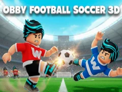 თამაში Obby Football Soccer 3D ონლაინ