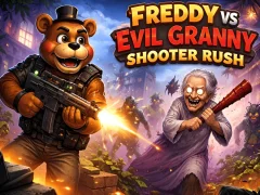 თამაში Freddy vs Evil Granny Shooter Rush ონლაინ