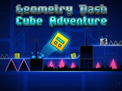 თამაში Geometry Dash Cube Adventure ონლაინ