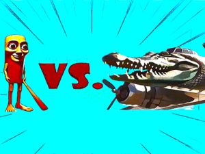 თამაში Tung Tung Tung Sahur vs Bombardino Crocodilo ონლაინ