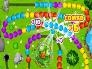 თამაში Frogtastic Marble Adventure ონლაინ