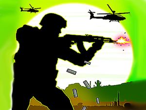თამაში Swat Force vs ტერორისტები ონლაინ