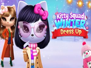 თამაში Kitty Squad ზამთრის კაბა ონლაინ
