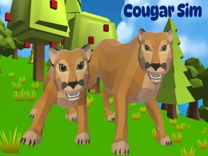 თამაში Cougar Simulator: დიდი კატები ონლაინ