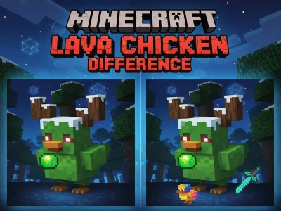 თამაში Minecraft Lava ქათმის განსხვავება ონლაინ თამაში Minecraft Lava ქათმის განსხვავება ონლაინ