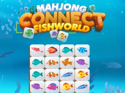 თამაში Mahjong Connect Fish World ონლაინ