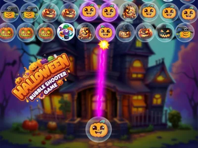 თამაში Halloween Bubble Shooting თამაში ონლაინ