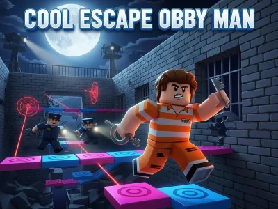 თამაში Cool Escape Obby Man ონლაინ
