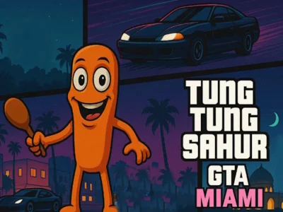 თამაში Tung Tung Sahur GTA Miami ონლაინ