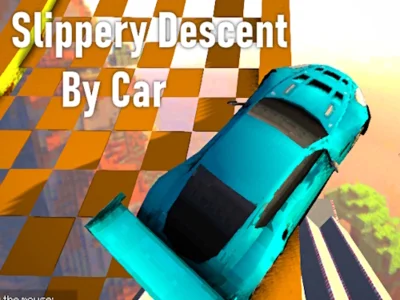 თამაში Slippery Descent მანქანით ონლაინ