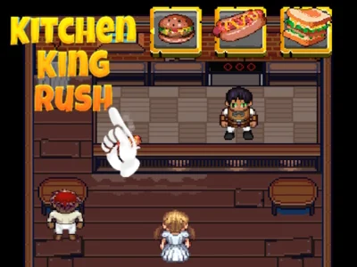 თამაში სამზარეულო King Rush ონლაინ