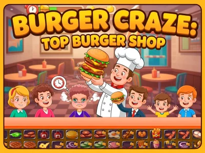 თამაში Burger Craze: Top Burger Shop ონლაინ