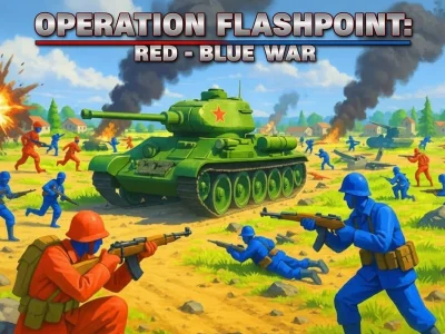 თამაში ოპერაცია Flashpoint: Red- Blue War ონლაინ თამაში ოპერაცია Flashpoint: Red- Blue War ონლაინ