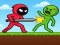 თამაში Red Stickman vs Monster School ონლაინ