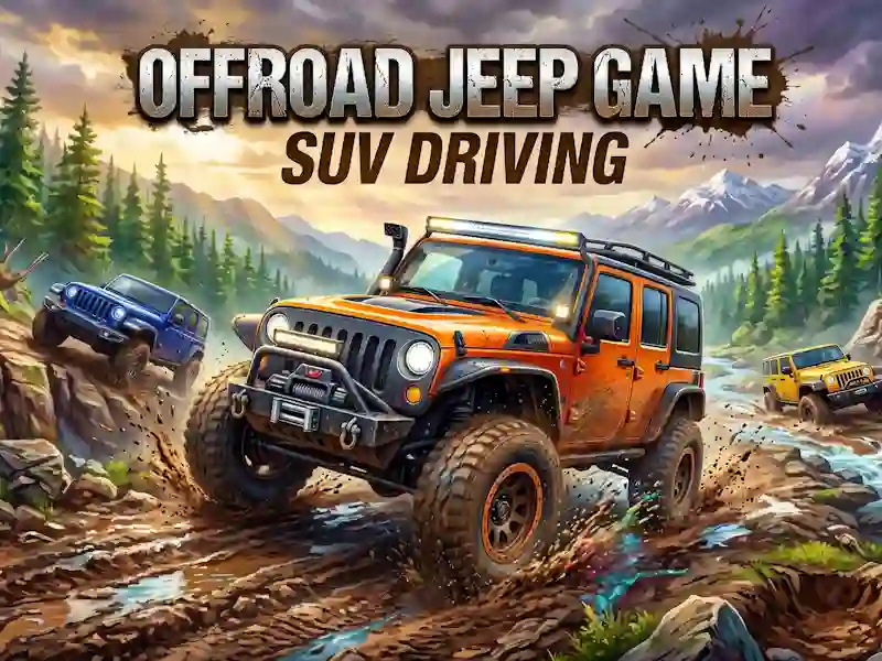 თამაში Offroad Jeep Game SUV Driving ონლაინ