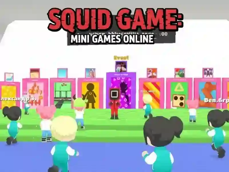 თამაში Squid Game: Mini Games Online ონლაინ თამაში Squid Game: Mini Games Online ონლაინ