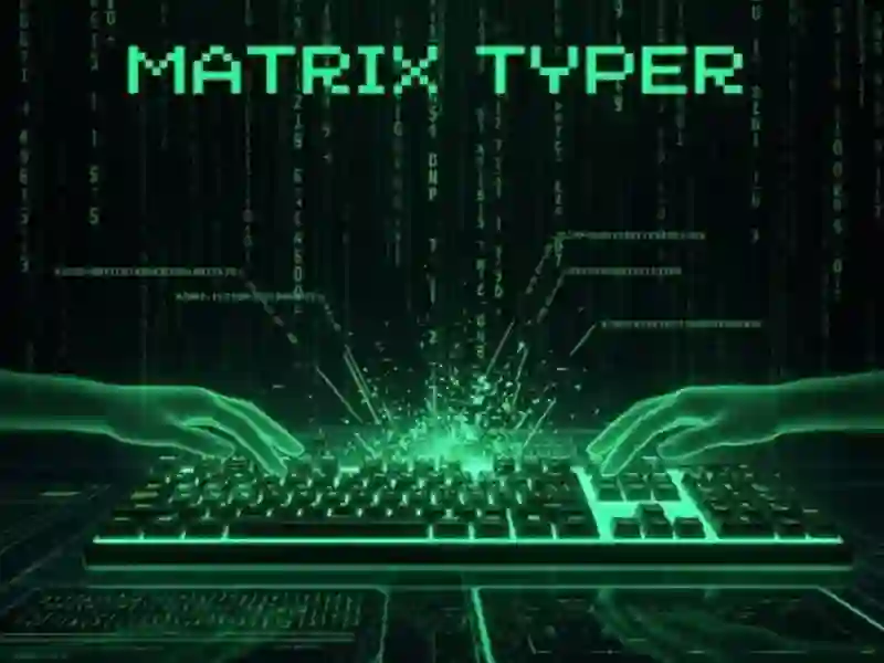 თამაში Matrix Typer თამაში ონლაინ