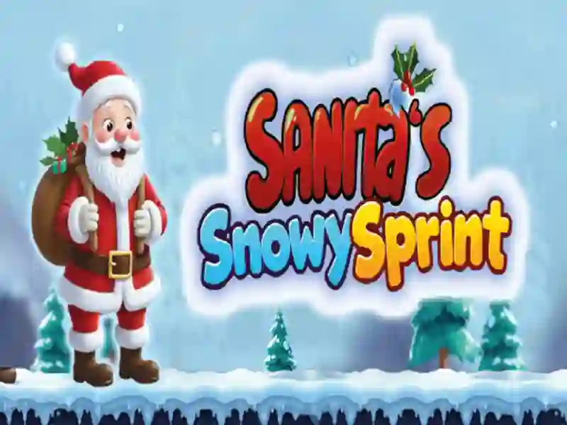 თამაში Santas Snowy Sprint ონლაინ