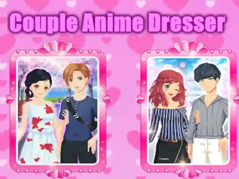 თამაში Anime Dresser წყვილი ონლაინ თამაში Anime Dresser წყვილი ონლაინ