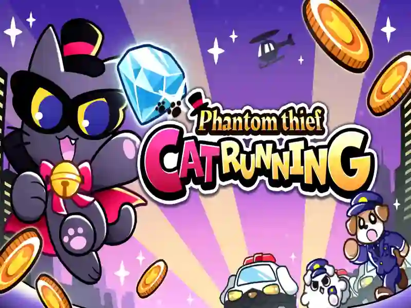 თამაში Phantom Thief Cat Running ონლაინ
