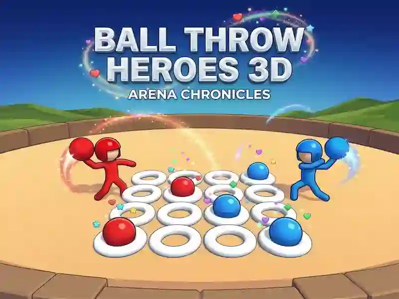 თამაში Ball Throw Heroes 3D ონლაინ