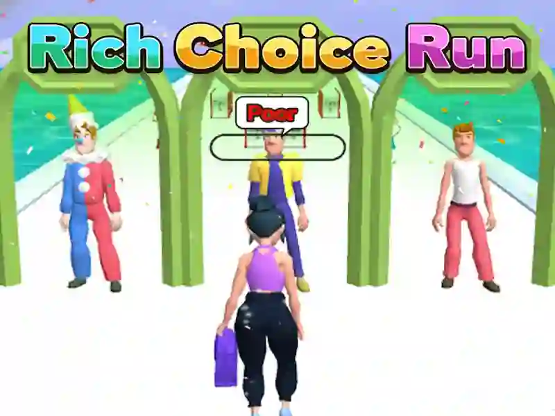თამაში Rich Choice Run ონლაინ