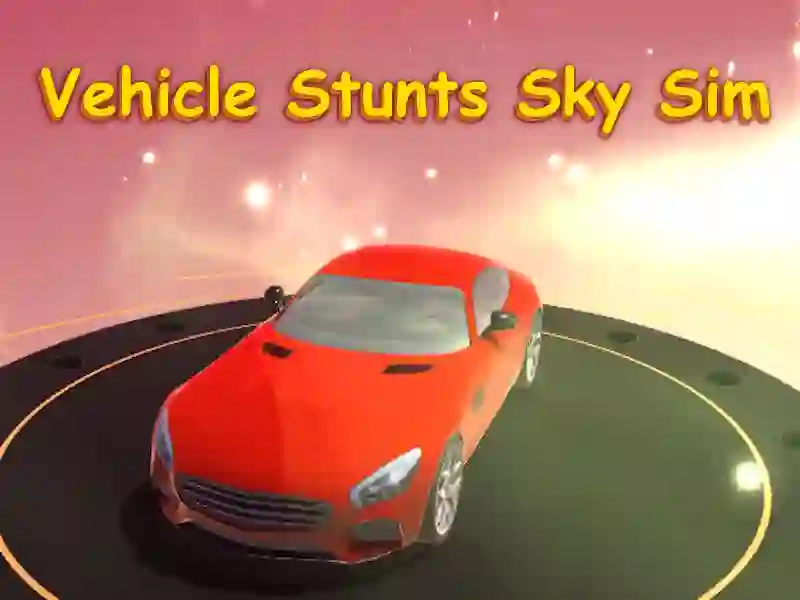 თამაში მანქანა stunts Sky Sim ონლაინ თამაში მანქანა stunts Sky Sim ონლაინ