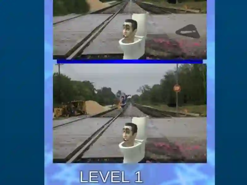 თამაში Skibidi ტუალეტი ხუთი განსხვავება 2 ონლაინ