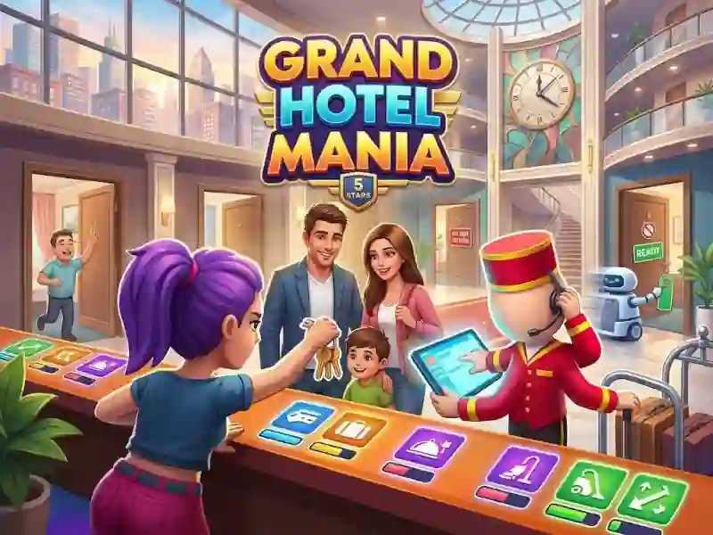 თამაში Grand Hotel Mania ონლაინ