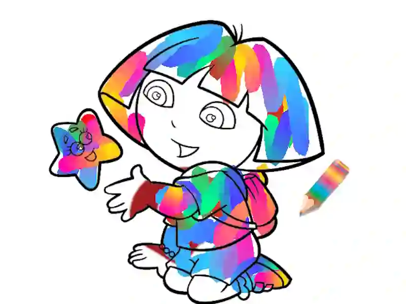 თამაში ჯუნგლების გოგონა: საღებარი გვერდები ონლაინ