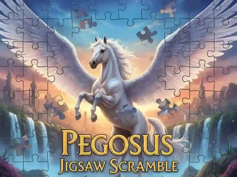 თამაში Pegasus Jigsaw Scramble ონლაინ