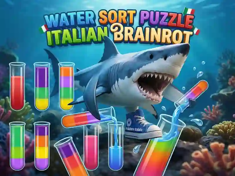 თამაში Water Sort Puzzle Italian Brainrot ონლაინ