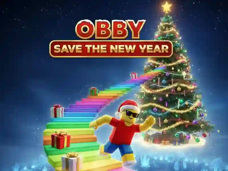 თამაში Obby Save ახალი წელი ონლაინ