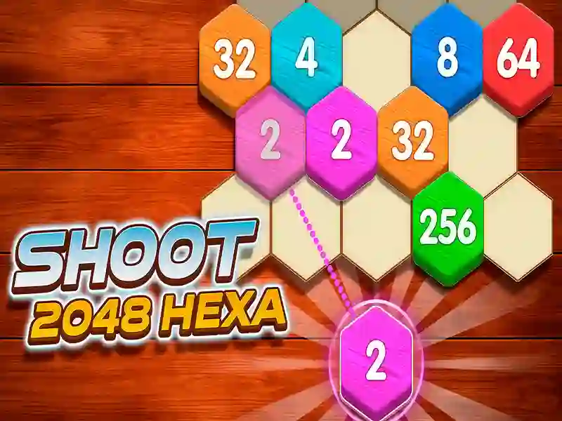 თამაში სროლა 2048 Hexa ონლაინ