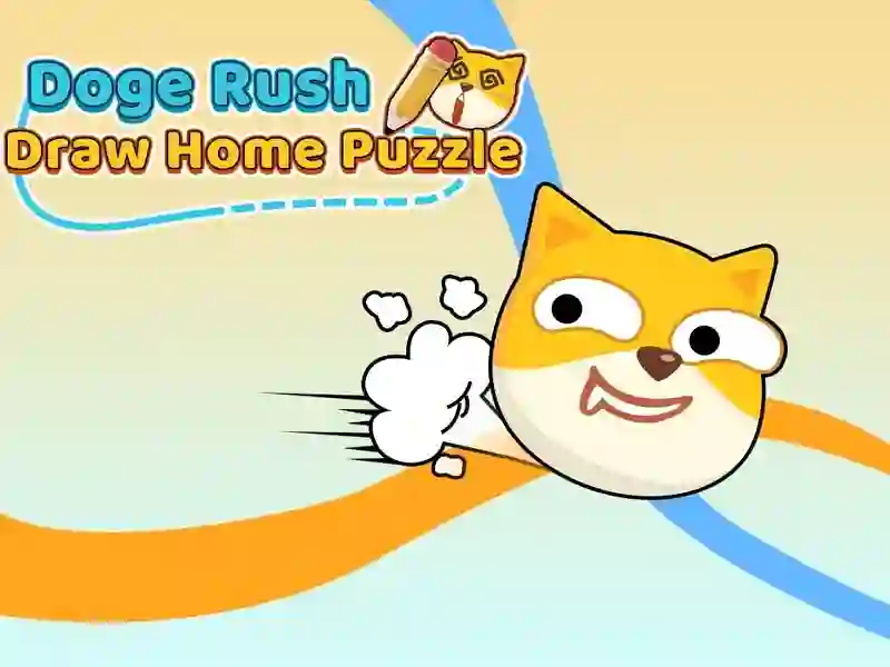 თამაში Doge Rush დახატეთ სახლის თავსატეხი ონლაინ