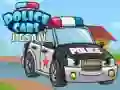 თამაში პოლიციის ავტომობილების პაზლი ონლაინ