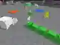თამაში სრიალი ბლოკური გველი 3D ონლაინ