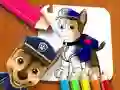 თამაში PAW Patrol ფერის წიგნი ონლაინ